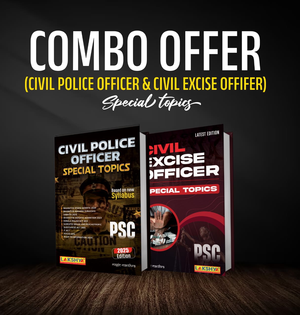 CPO & CEO Special Topics Combo Police & Excise Officer Special Topics